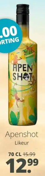 Mitra Apenshot Likeur aanbieding