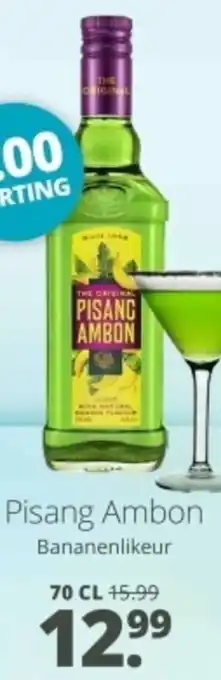 Mitra Pisang Ambon Bananenlikeur aanbieding