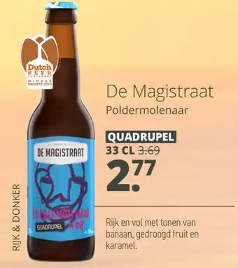 Mitra De Magistraat Poldermolenaar aanbieding