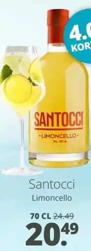 Mitra Santocci Limoncello aanbieding