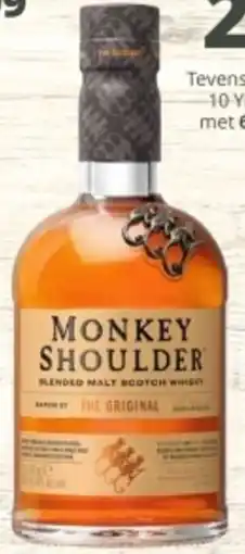 Mitra Monkey Shoulder Blended Malt aanbieding