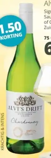 Mitra Alvi's Drift Chardonnay aanbieding