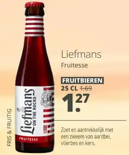 Mitra Liefmans Fruitesse aanbieding
