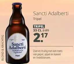 Mitra Sancti Adalberti Tripel aanbieding