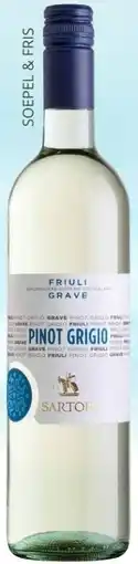Mitra Sartori Pinot Grigio aanbieding