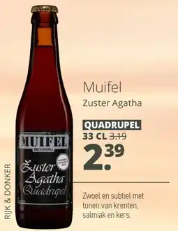 Mitra Muifel Zuster Agatha aanbieding
