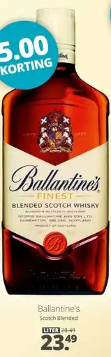 Mitra Ballantine's Scotch Blended aanbieding