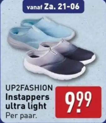 ALDI Up2fashion instappers ultra light aanbieding