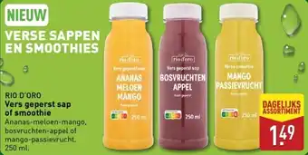 ALDI Rio d'oro vers geperst sap of smoothie aanbieding