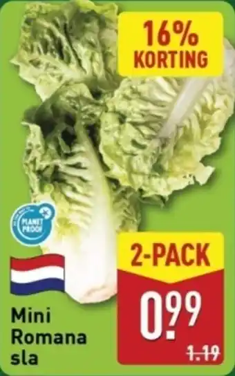 ALDI Mini Romana sla aanbieding