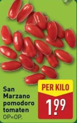 ALDI San Marzano pomodoro tomaten aanbieding