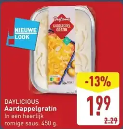 ALDI Daylicious aardappelgratin aanbieding