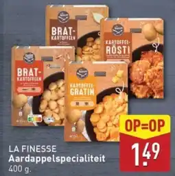 ALDI La finesse aardappelspecialiteit aanbieding