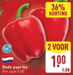ALDI Rode paprika Per stuk aanbieding