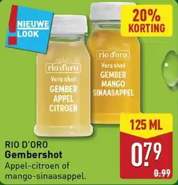 ALDI Rio d'oro gembershot aanbieding