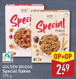 ALDI Golden bridge special flakes aanbieding