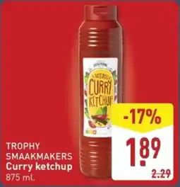 ALDI Trophy smaakmakers curry ketchup aanbieding
