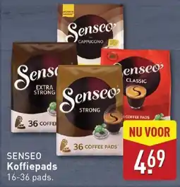 ALDI Senseo koffiepads aanbieding