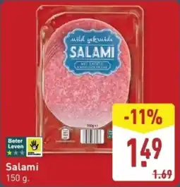 ALDI Salami aanbieding
