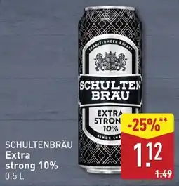 ALDI Schultenbräu extra strong 10% aanbieding