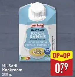 ALDI Milsani kookroom aanbieding