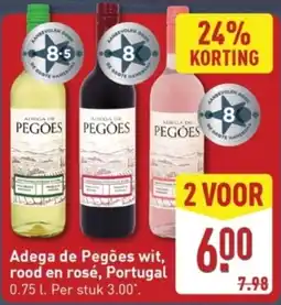ALDI Adega de Pegões wit rood en rosé Portugal aanbieding