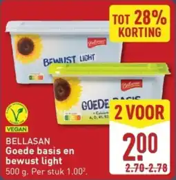 ALDI Bellasan goede basis en bewust light aanbieding
