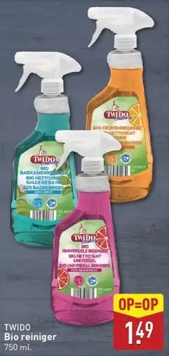 ALDI Twido bio reiniger aanbieding