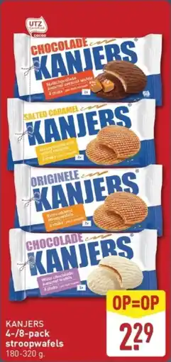 ALDI Kanjers stroopwafels aanbieding