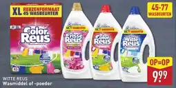 ALDI Witte reus wasmiddel of poeder aanbieding