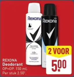 ALDI Rexona deodorant aanbieding