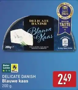 ALDI Delicate danish blauwe kaas aanbieding