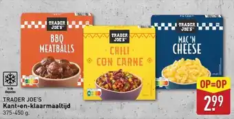 ALDI Trader joe's kant-en-klaarmaaltijd aanbieding
