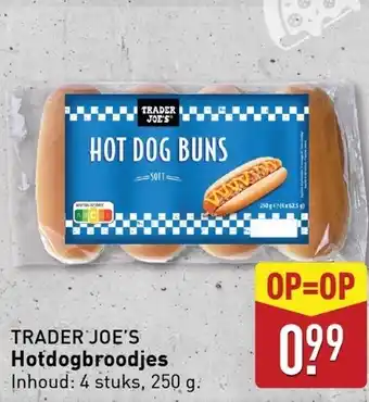 ALDI Trader joe's hotdogbroodjes aanbieding