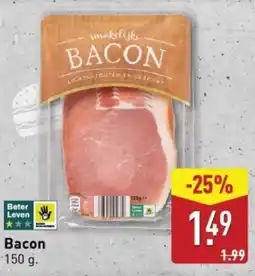ALDI Bacon aanbieding