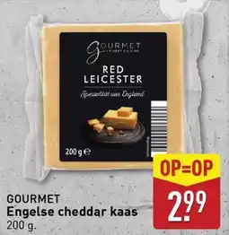 ALDI Gourmet engelse cheddar kaas aanbieding