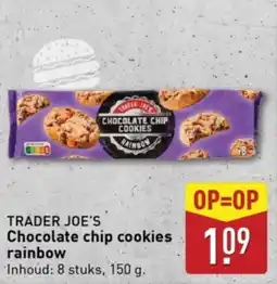 ALDI Trader joe's chocolate chip cookies rainbow aanbieding