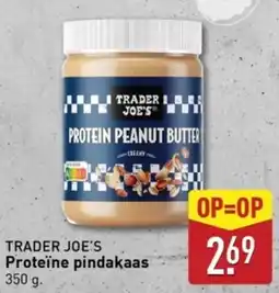 ALDI Trader joe's proteïne pindakaas aanbieding