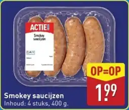ALDI Smokey saucijzen aanbieding