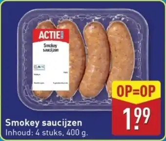 ALDI Smokey saucijzen aanbieding