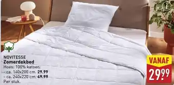 ALDI Novitesse zomerdekbed aanbieding