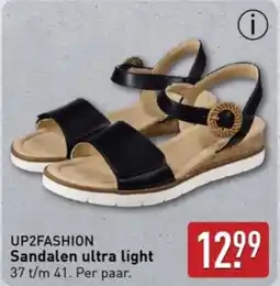 ALDI Up2fashion sandalen ultra light aanbieding