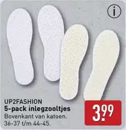 ALDI Up2fashion inlegzooltjes aanbieding