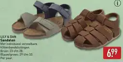 ALDI Lily & dan sandalen aanbieding