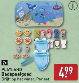 ALDI Playland badspeelgoed aanbieding