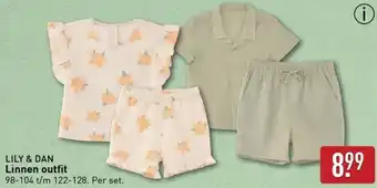 ALDI Lily & dan linnen outfit aanbieding