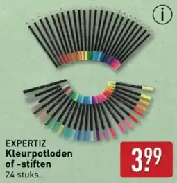 ALDI Expertiz kleurpotloden of stiften aanbieding