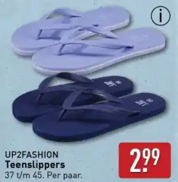 ALDI Up2fashion teenslippers aanbieding