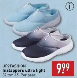 ALDI Up2fashion instappers ultra light aanbieding