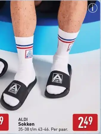 ALDI Sokken aanbieding